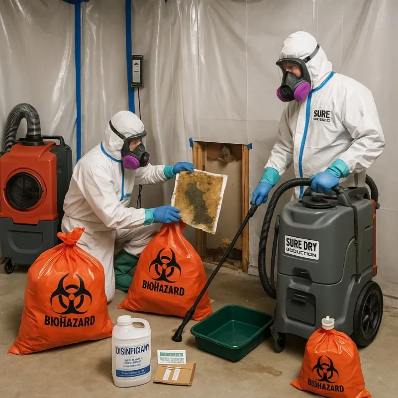 Contaminated Water Handling Protocols process in Anderson County, SC