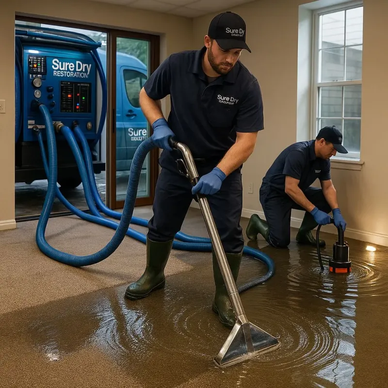 Water Extraction and Removal process in Anderson County, SC